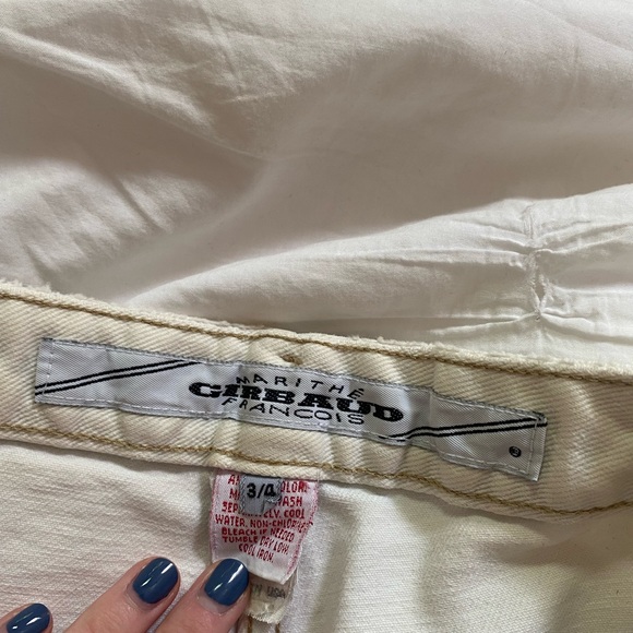 Marithe Girbaud off white / natural colored pants - Picture 3 of 4